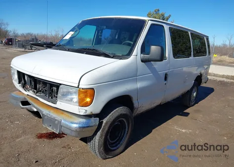 2007 Ford E-350 Super Duty Xl/Xlt z USA, uszkodzony, nr VIN 1FBSS31L47DB34840